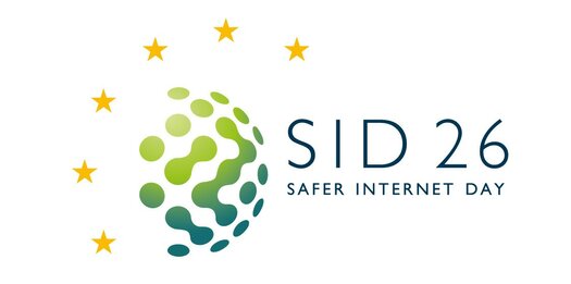 Logo SID. Grafik: klicksafe.de Logo Des Safer-Internet_Day 2026