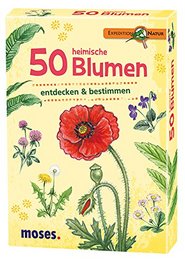 Cover Der BestimmungsBox 50 Heimische Blumen.