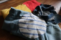 Wärmekissen aus alten Jeans und T-Shirts