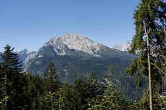 Der Berg Watzmann im Nationalpark Berchtesgaden