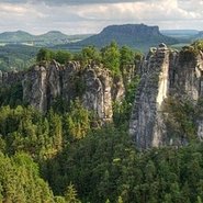 Landschaft in der Sächsischen Schweiz