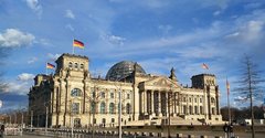 ReichstagsGebäude In Berlin.