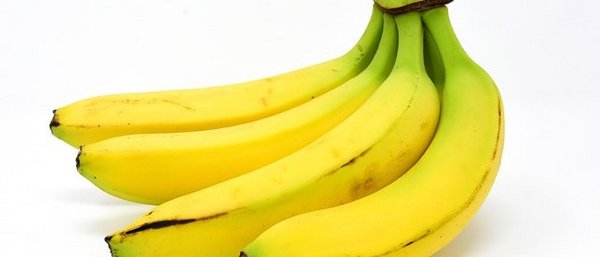Gelbe Reife Bananen.
